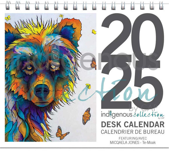 Micqaela Jones 2025 Desk Calendar