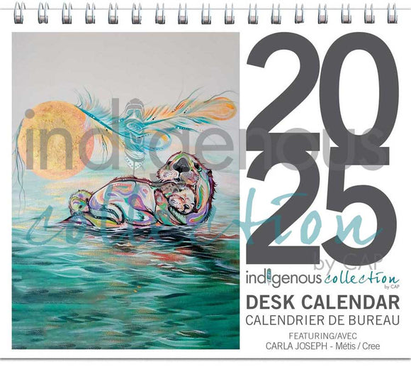 Carla Joseph 2025 Desk Calendar