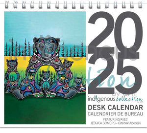 Desk calendar by artist Jessica Somers