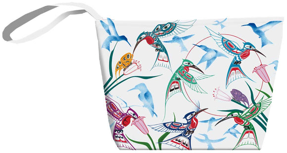 Garden of Hummingbirds small tote by artist Richard Shorty