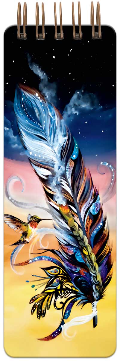 Hummingbird Dance Lined Note Pad Indigenous Collection