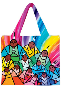 All Around the Light reusable shopping bag by artist Jerry Whitehead