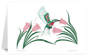 Hummingbird - 9" x 6" Art Card