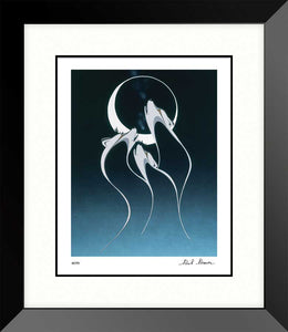 Eclipse with Wolf Spirit Framed Limited Edition