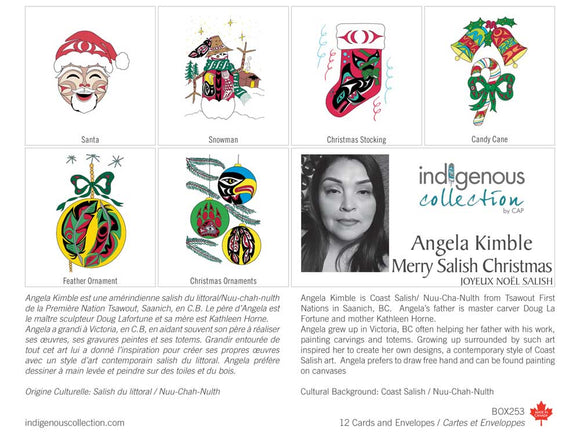 Merry Salish Christmas Boxed Note Cards