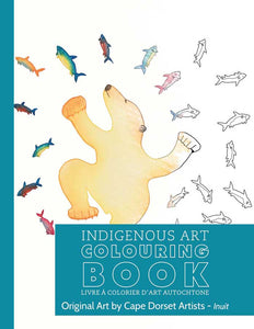 Colouring book by Cape Dorset artists