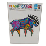 Flash cards by artist Jim Oskineegish