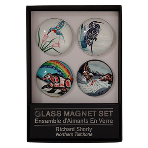 Richard Shorty Large Glass Magnet Set