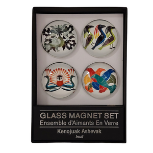 Kenojuak Ashevak Large Glass Magnet Set