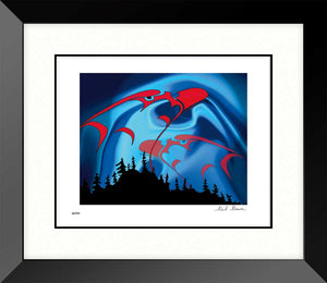 Emergence framed limited edition by Rick Beaver