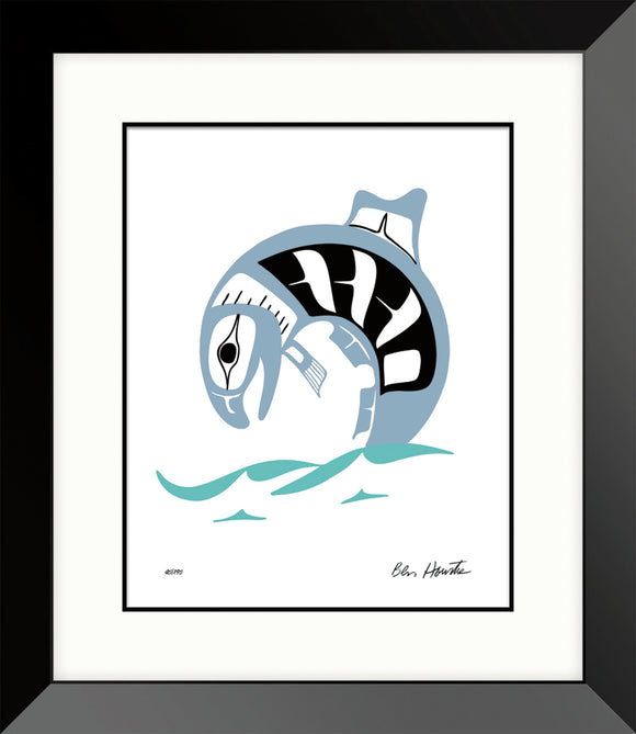 Salmon Dance Framed Limited Edition