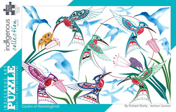 Garden of Hummingbirds 1000 piece Puzzle