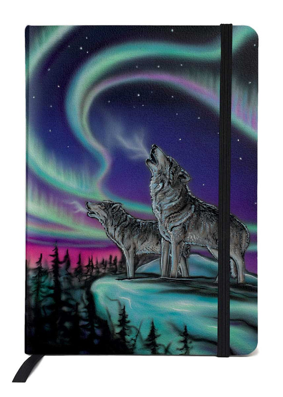 Sky Dance - Wolf Song Lined Journal