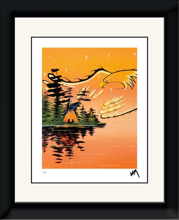 Eagle Protector Framed Limited Edition - SUPPORTING RESIDENTIAL SCHOOL SURVIVORS