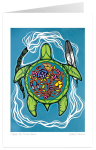 Prayers for Turtle Island - 9" x 6" Art Card