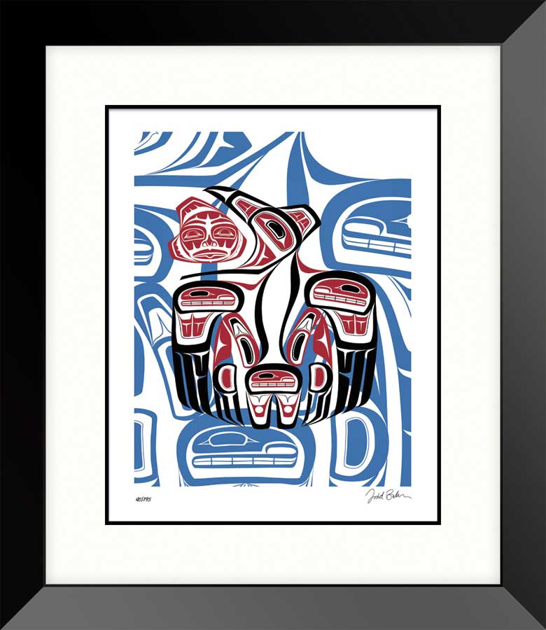 Raven Stealing the Sun Framed Limited Edition – Indigenous Collection