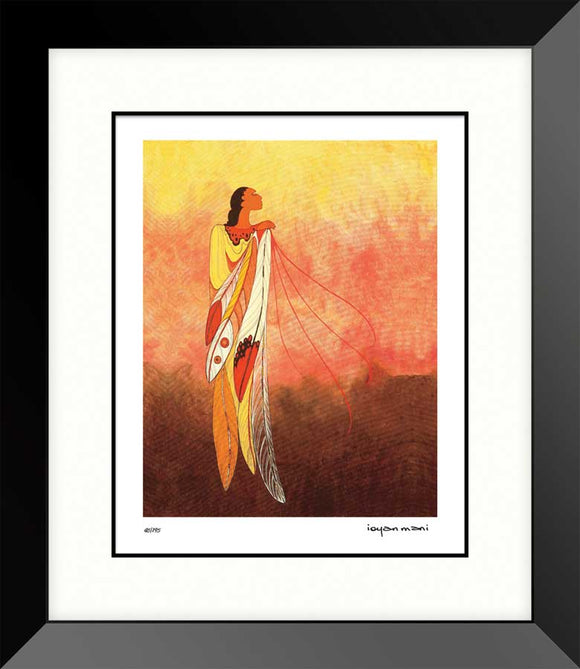 Ancestral Pride framed limited edition by Maxine Noel