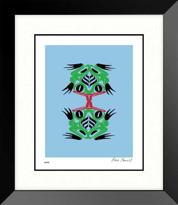 Kissing Frogs Framed Limited Edition