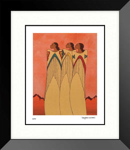 Trinity framed limited edition by Maxine Noel