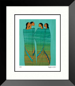 The Sisterhood framed limited edition by Maxine Noel