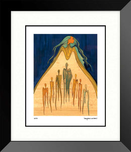 Earth Spirits framed limited edition by Maxine Noel