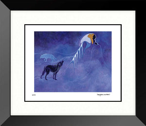 The Spirit of Winter framed limited edition by Maxine Noel
