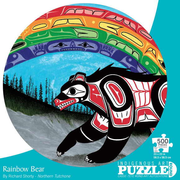 Rainbow Bear Puzzle by Richard Shorty