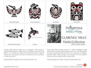 Clarence Mills Haida Collection Boxed Note Cards