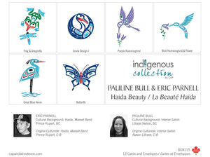 Eric Parnell & Pauline Bull Haida Beauty Boxed Note Cards