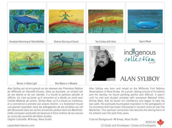 Alan Syliboy Boxed Note Cards