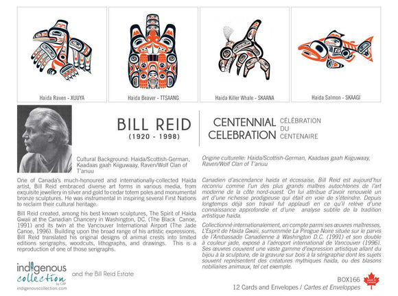 Bill Reid Centennial Celebration Boxed Note Cards