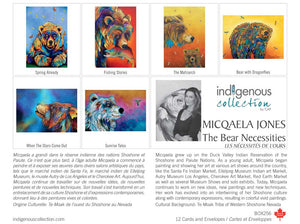 The Bear Necessities boxed card set by artist Micqaela Jones