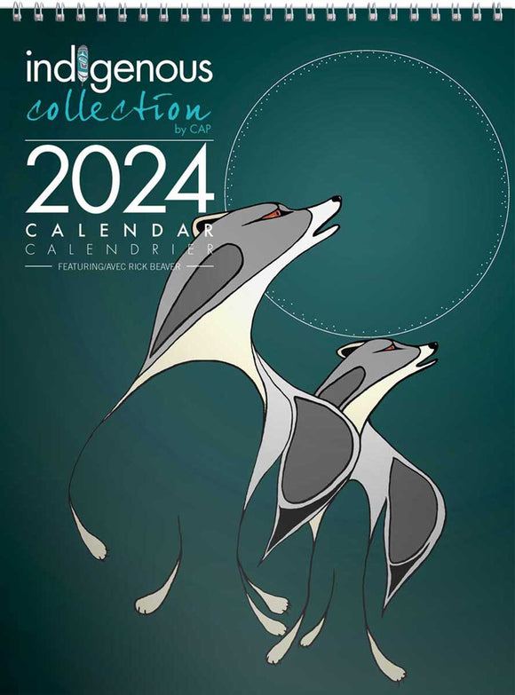 2024 calendar by artist Rick Beaver