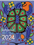 2024 calendar by artist Jim Oskineegish