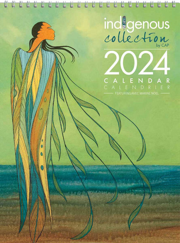 2024 calendar by artist Maxine Noel