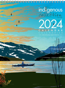 2024 calendar by artist Mark Preston