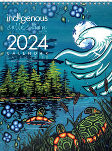 2024 calendar by artist William Monague