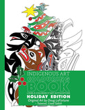 Holiday coloring book by artist Doug La Fortune