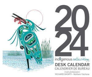 2024 desk calendar by artist Richard Shorty