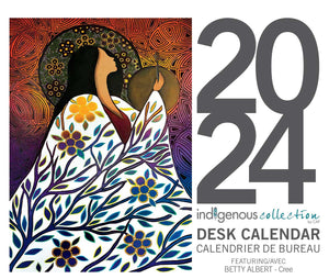 2024 desk calendar by artist Betty Albert