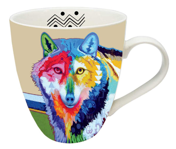 mug Big Wolf by John Balloue