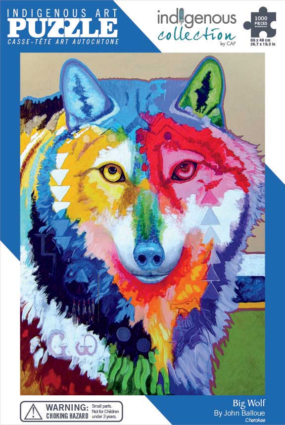 puzzle Big Wolf by Richard Shorty