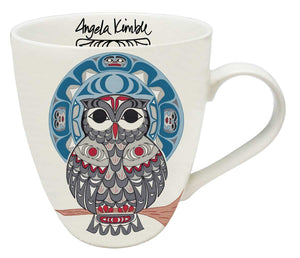 mug Owl by Angela Kimble