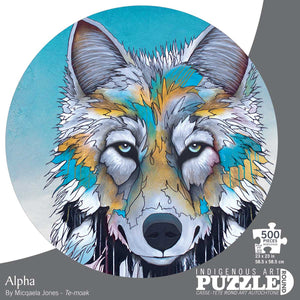 puzzle Alpha by Miqaela Jones