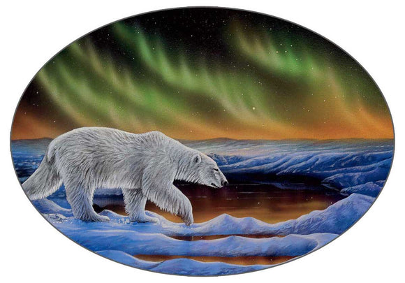 Polar Night sticker by artist Ronnie Simon