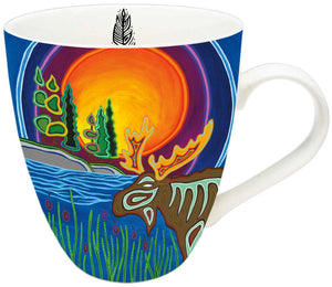 Spirit of the Mooz mug by artist Patrick Hunter