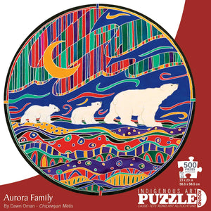 puzzle Aurora Family by Dawn Oman