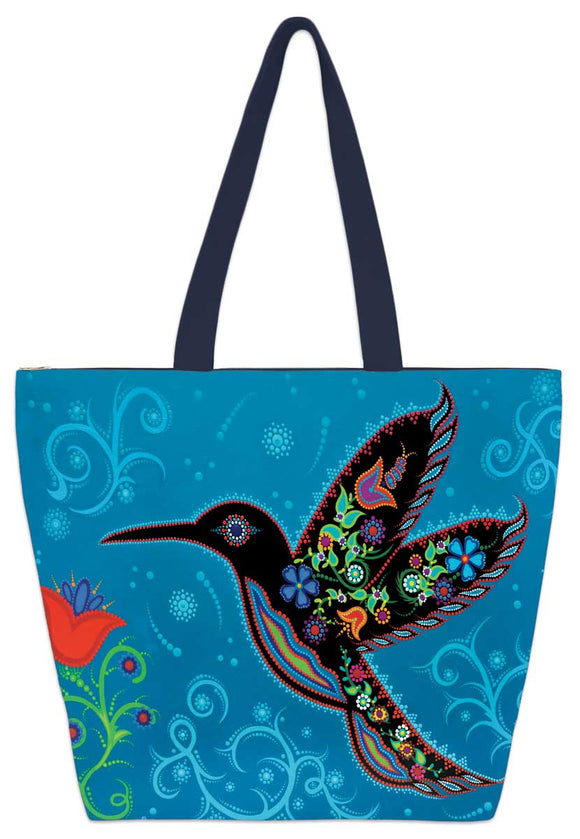 Eternity tote bag by artist Tracey Metallic